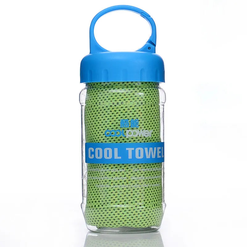 Cooling and sweat-absorbing cool towel